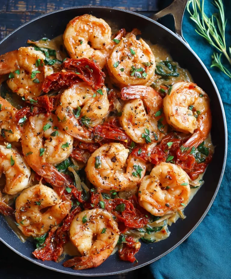 One-Pan Tuscan Shrimp Dinner – Quick Minute Meal