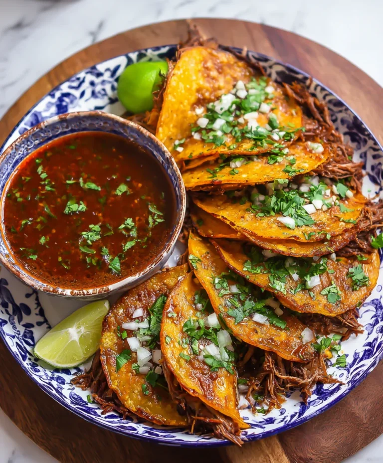 Authentic Beef Birria Tacos – Flavorful & Easy Recipe