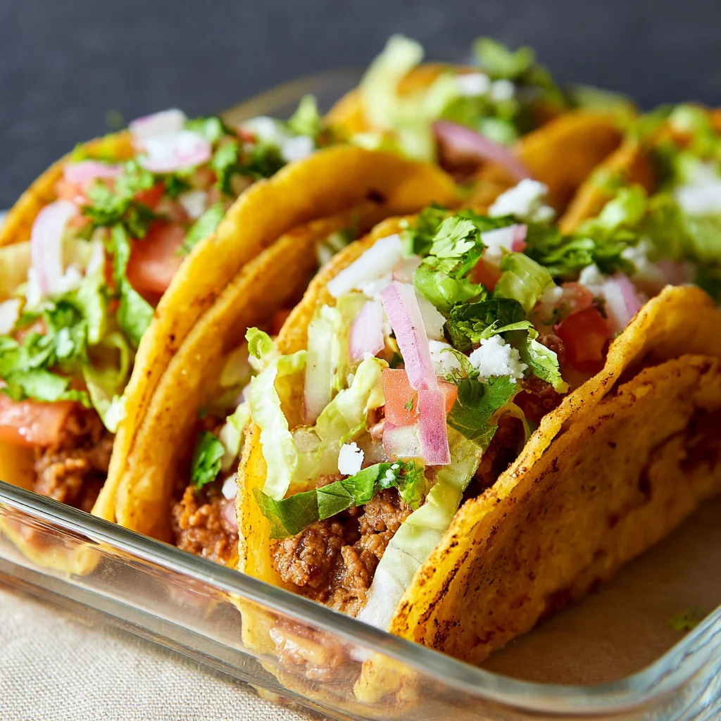 Easy Beef Tacos Recipe - Flavorful & Quick Dinner