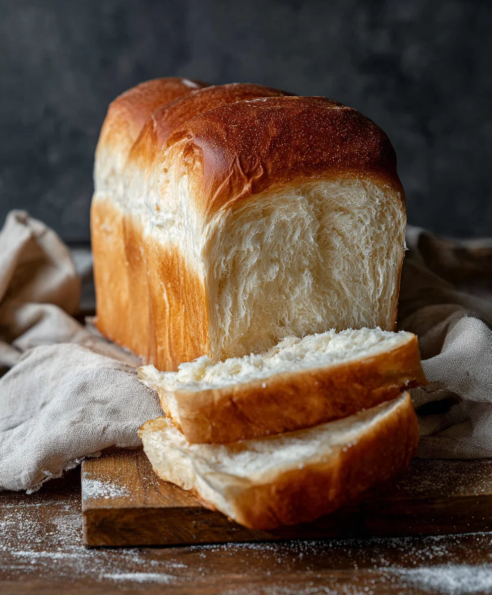 Easy Milk Bread-Soft Fluffy Loaf Recipe