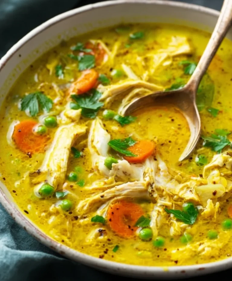 Anti Inflammatory Turmeric Chicken Soup