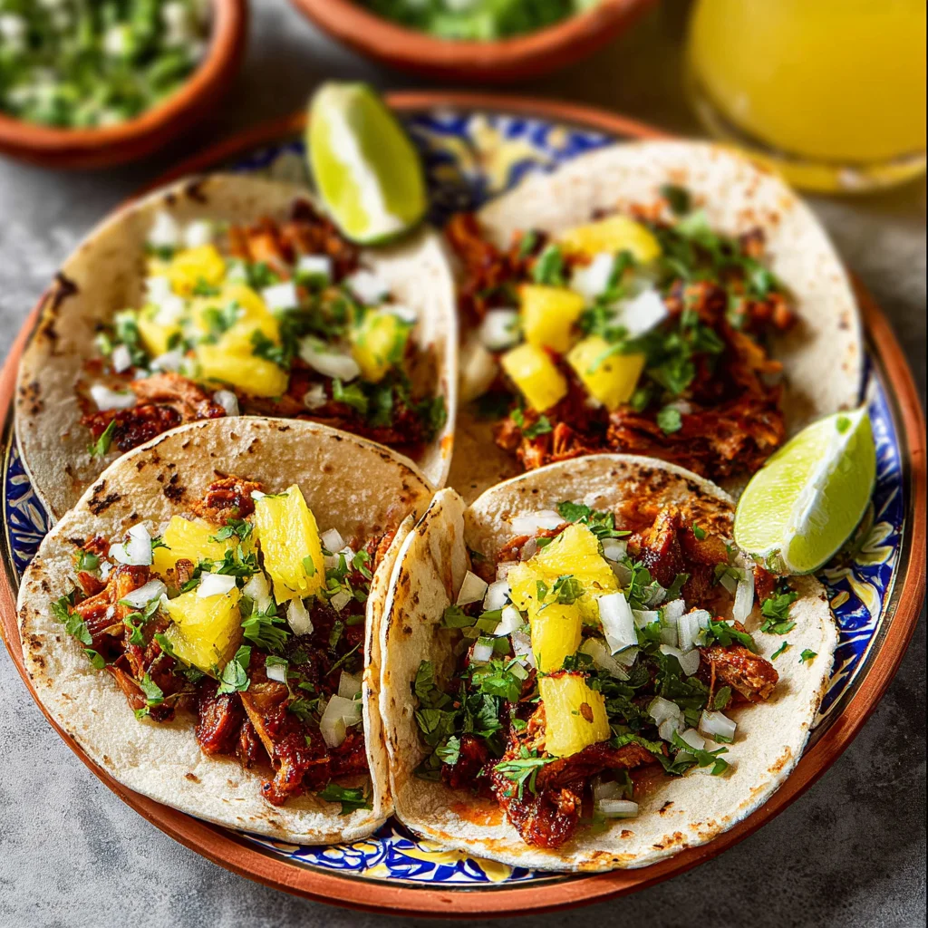 Spicy Beef Tacos al Pastor - Authentic Flavor
