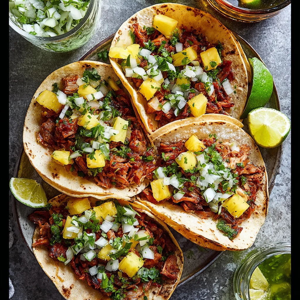 Spicy Beef Tacos al Pastor - Authentic Flavor