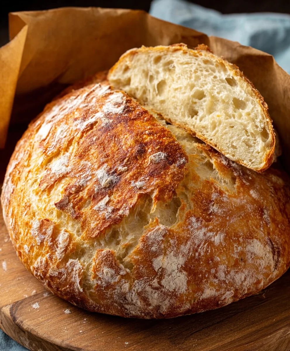 Easy No-Knead Bread Recipe - Fast & Delicious Homemade Loaf