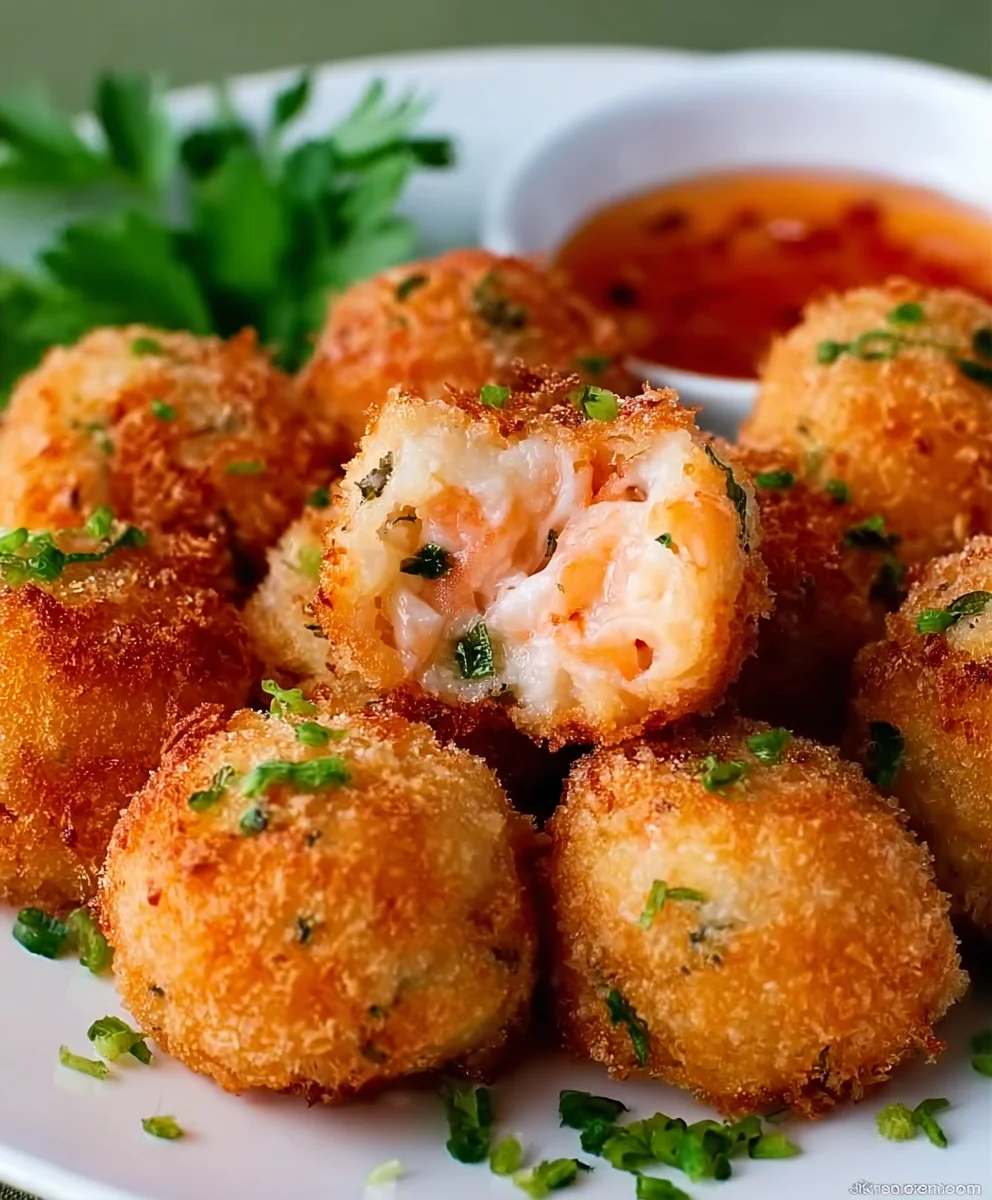 Easy Shrimp Balls Recipe-Crispy Fried Bites