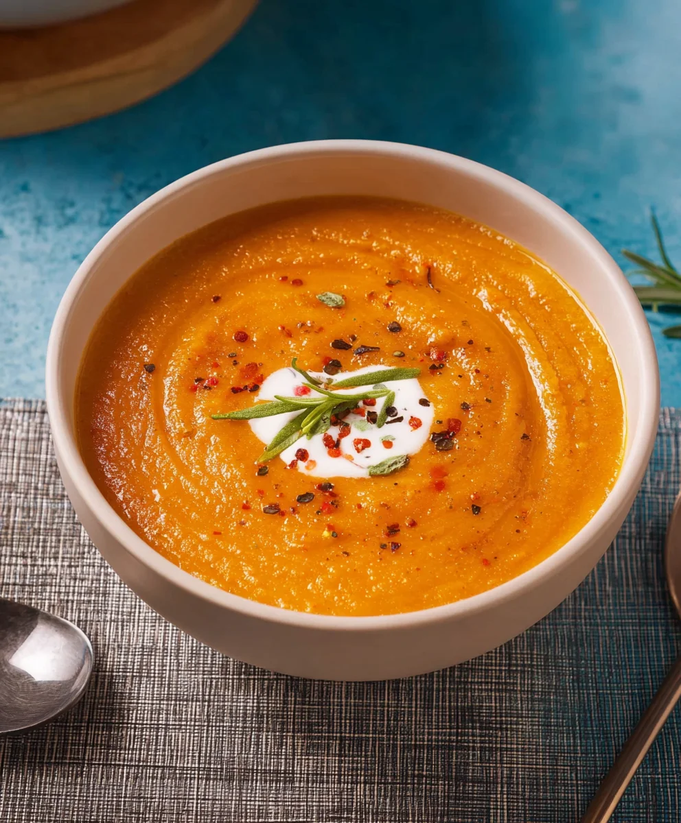 Roasted Vegetable Soup- Creamy & Flavorful Delight
