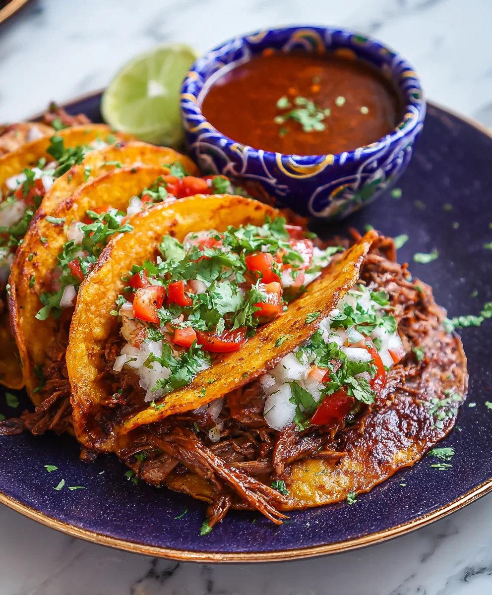 Authentic Beef Birria Tacos - Flavorful & Easy Recipe