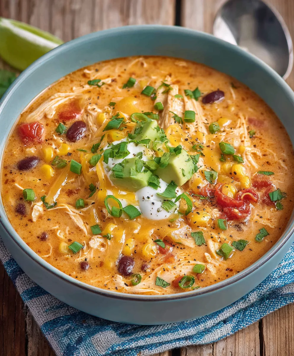 Creamy Chicken Enchilada Soup - Easy Comfort Meal