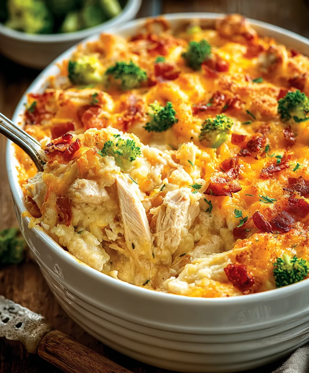 Easy Low-Carb Chicken Casserole Recipe