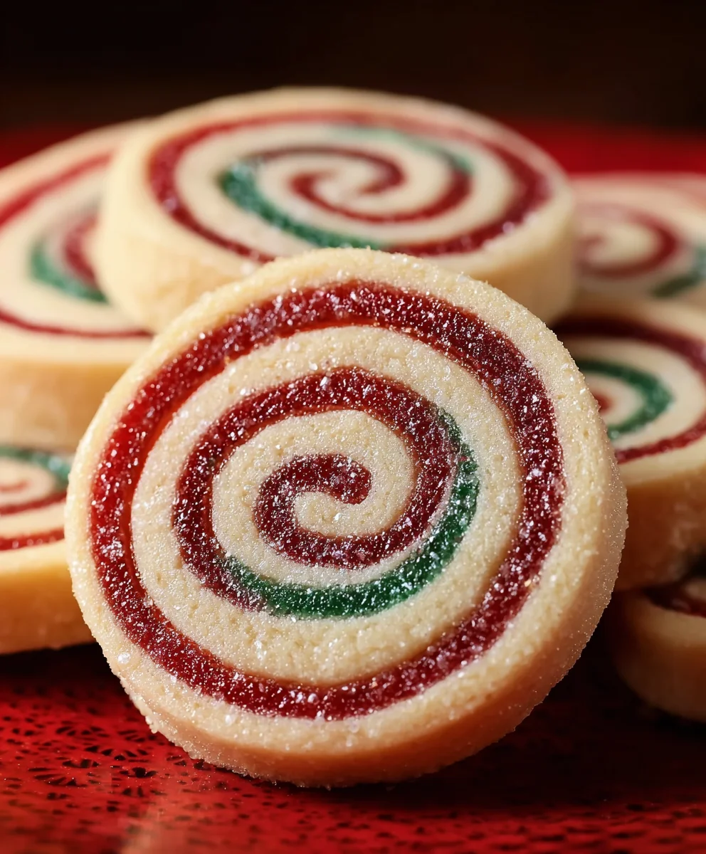 Easy Christmas Cookie Pinwheels-Festive Holiday Treat
