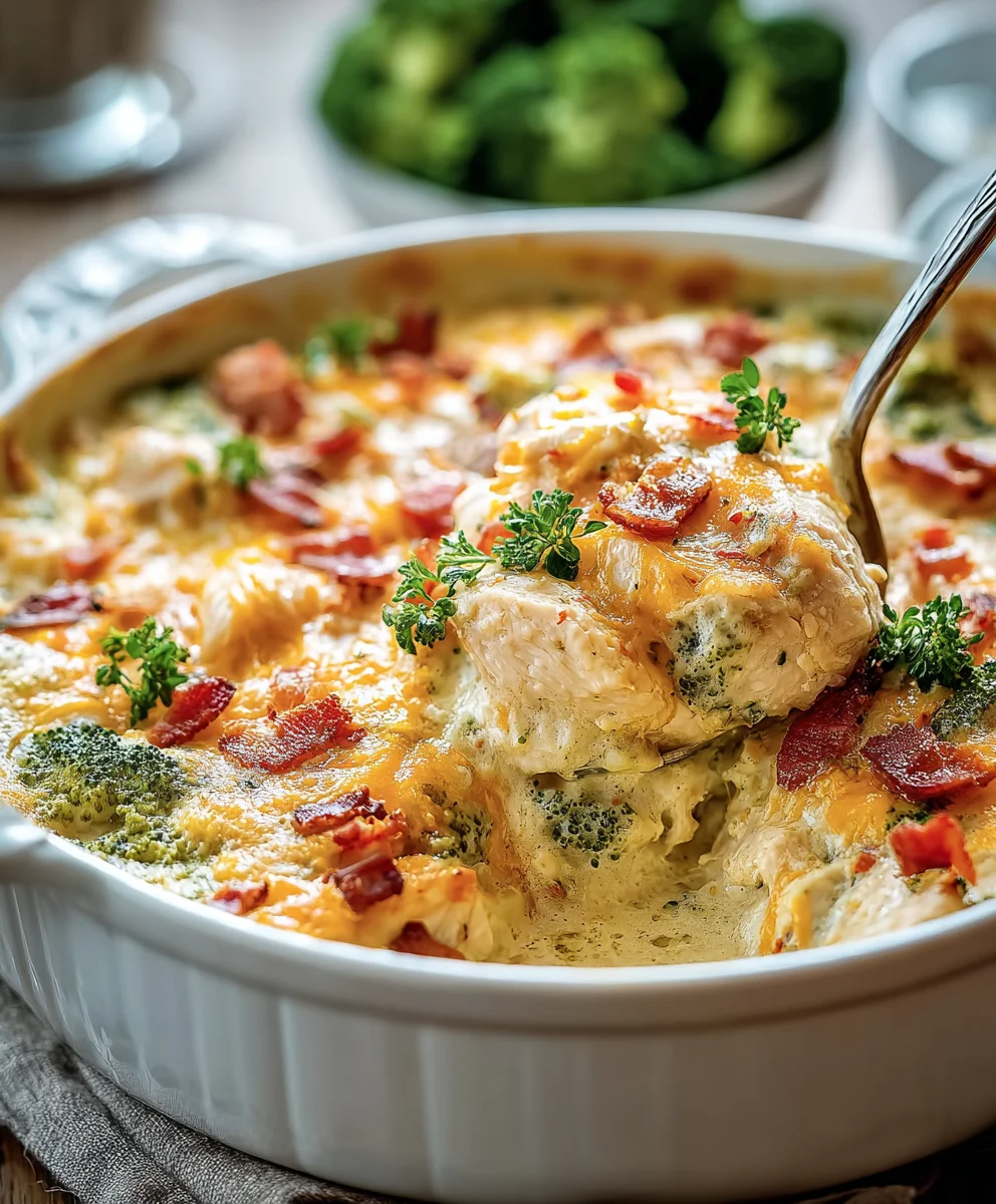 Easy Low-Carb Chicken Casserole Recipe