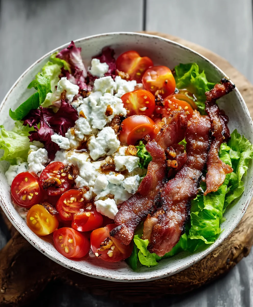BLT Cottage Cheese Bowl- Low Carb & Delicious
