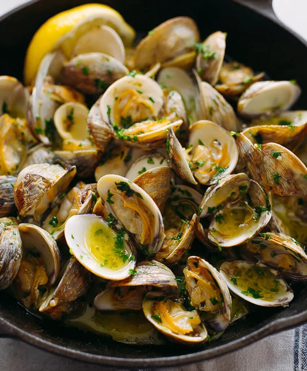 Garlic Butter Clams - Quick Savory Seafood Dinner