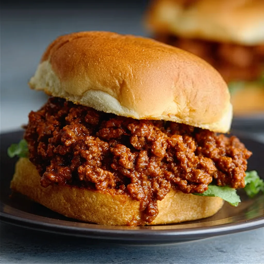 Easy Beef Sloppy Joes-Quick & Delicious Family Favorite