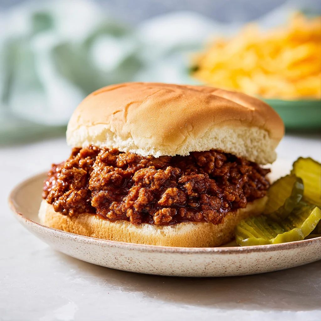 Easy Beef Sloppy Joes-Quick Family Favorite