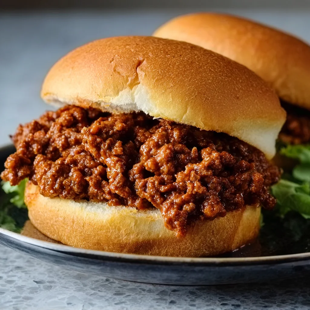 Easy Beef Sloppy Joes-Quick & Delicious Family Favorite