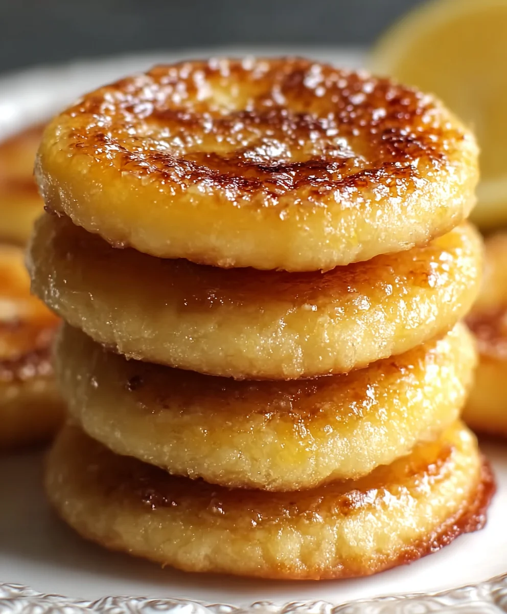 Lemon Creme Brulee Cookies-Sweet Dessert Treat