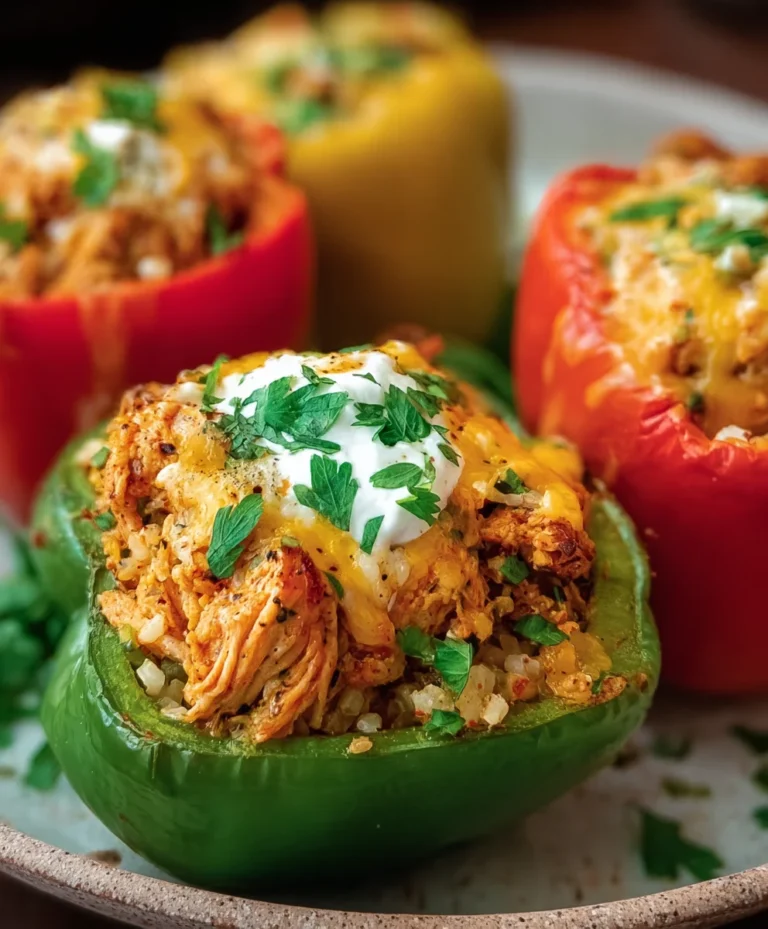 Easy Chicken Stuffed Peppers – Delicious & Simple