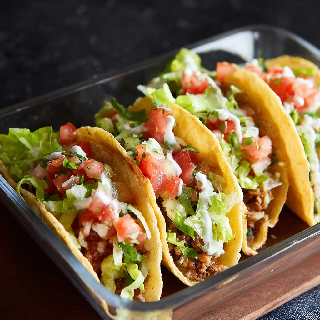 Easy Beef Tacos Recipe - Flavorful & Quick Dinner