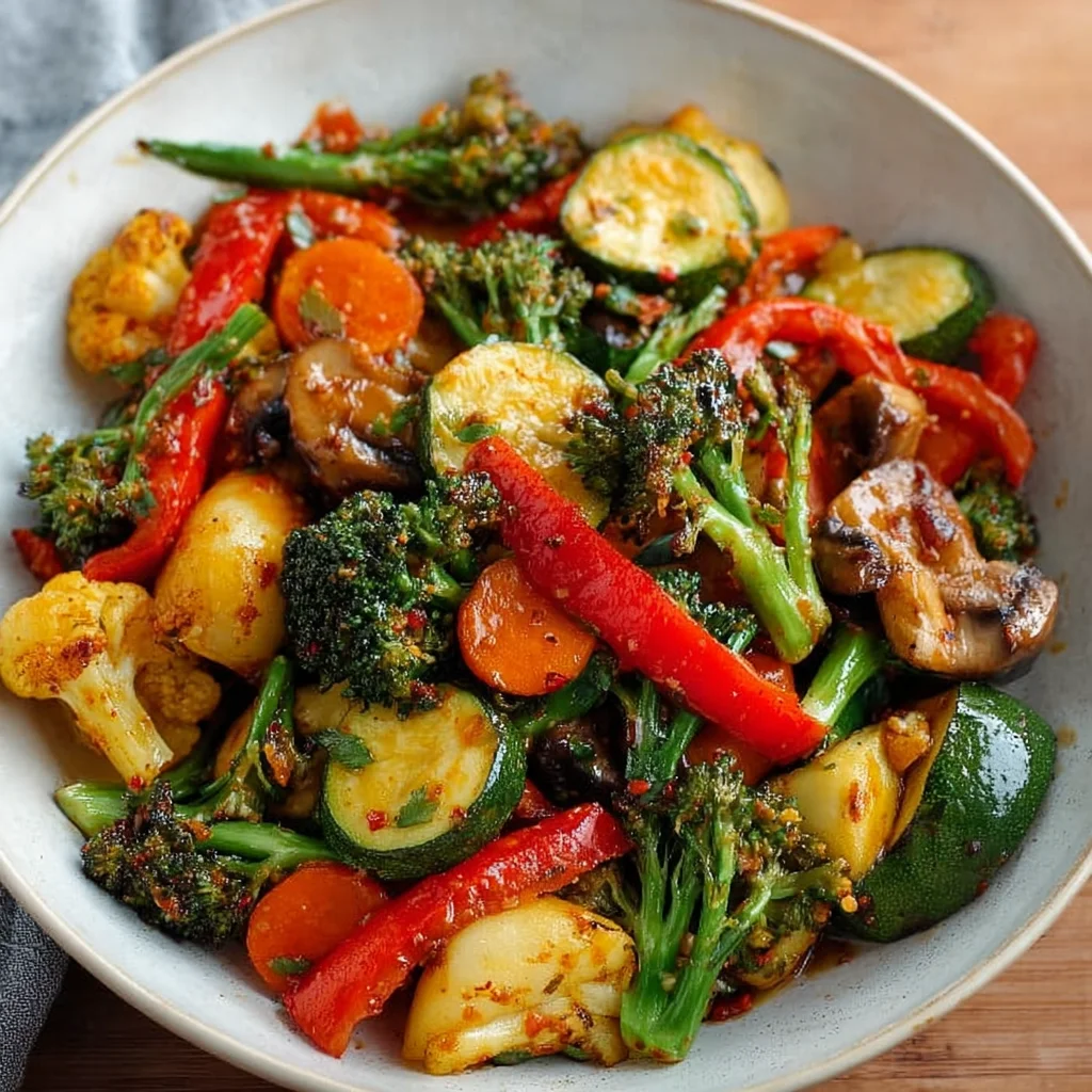 Quick Sautéed Vegetables Healthy Flavorful Nutritious Side