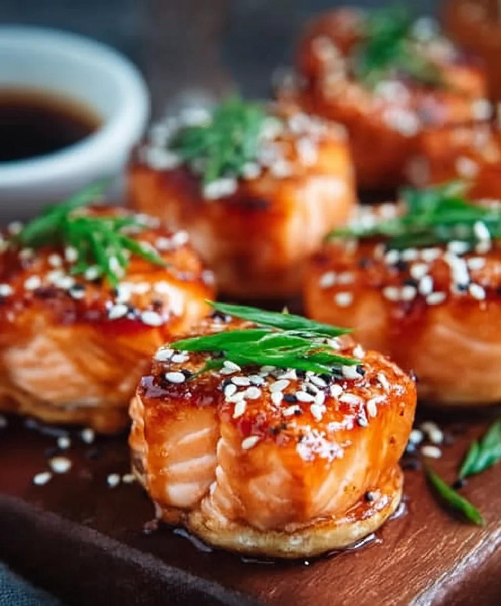 Bang Bang Salmon Bites-Easy Spicy Seafood Appetizer