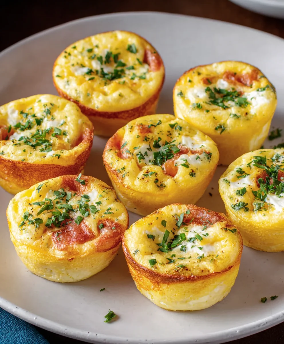 Creamy Cottage Cheese Egg Bites- Easy & Delicious