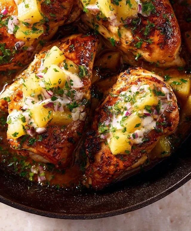 Pineapple Baked Chicken