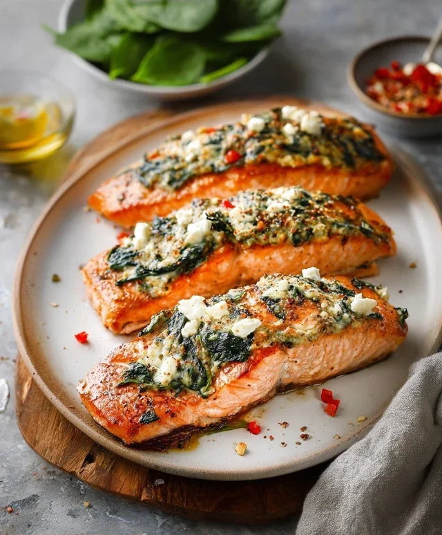 Stuffed Salmon