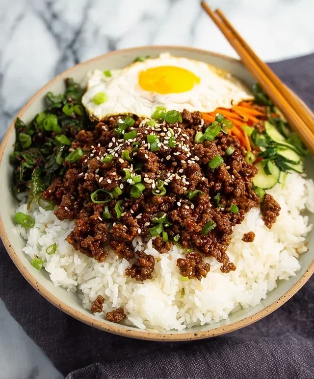 Korean Ground Beef Bowl (25-Minutes)