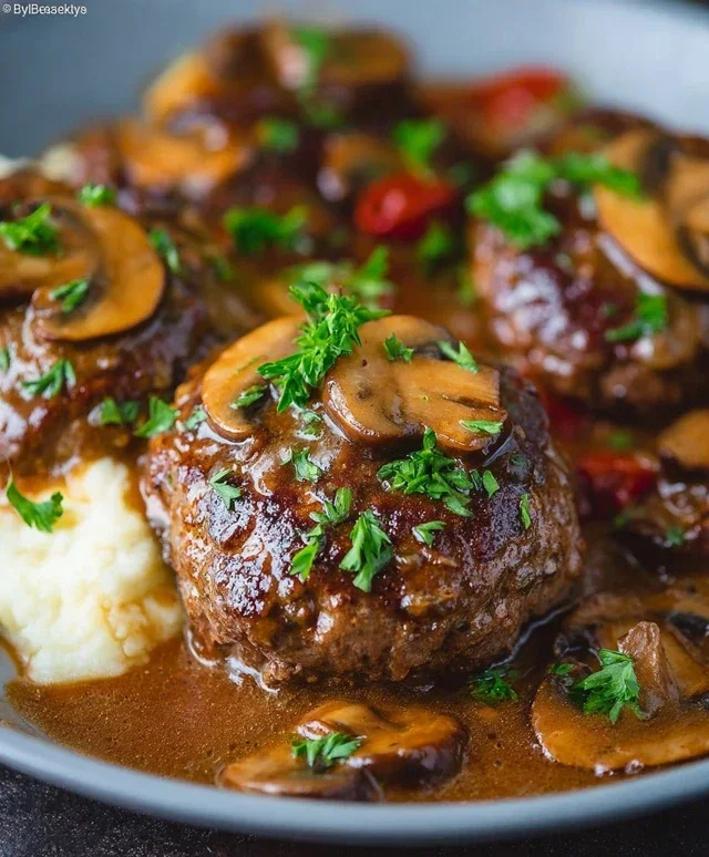Easy Homemade Salisbury Steak