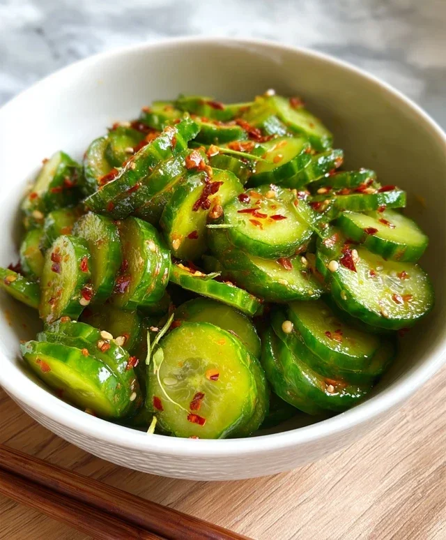 Spicy Asian Cucumber Salad