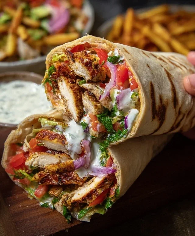 Chicken Shawarma Wrap