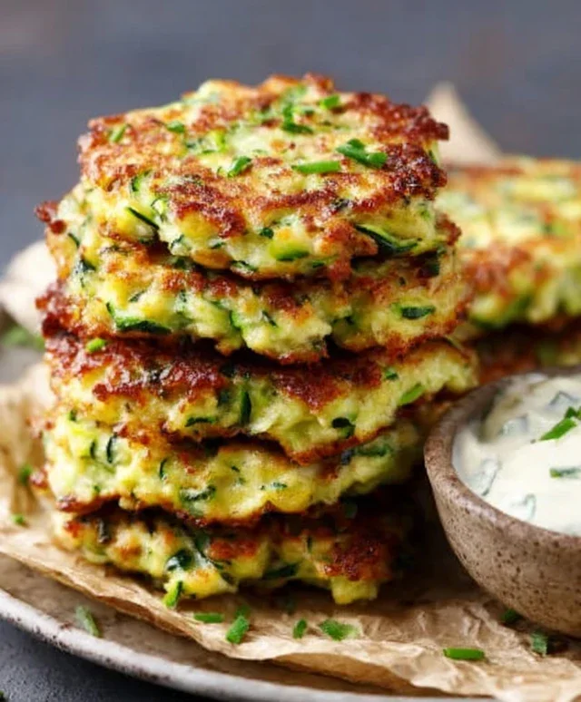 Crispy and Easy Zucchini Fritters Recipe
