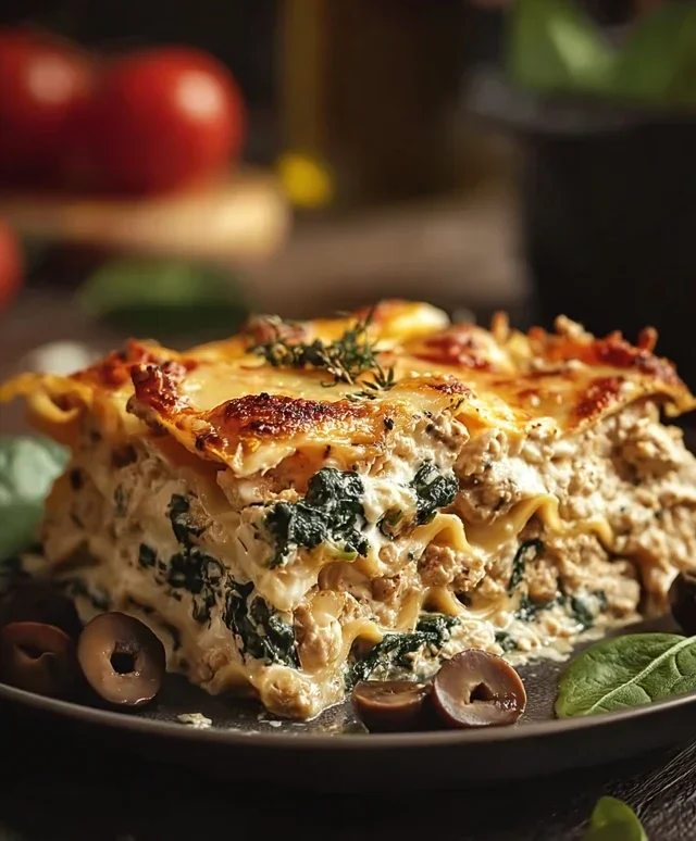 Mushroom And Spinach Lasagna Recipe