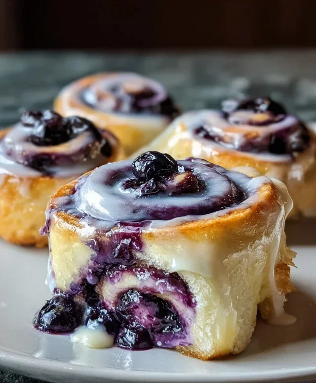 Blueberry Cheesecake Rolls