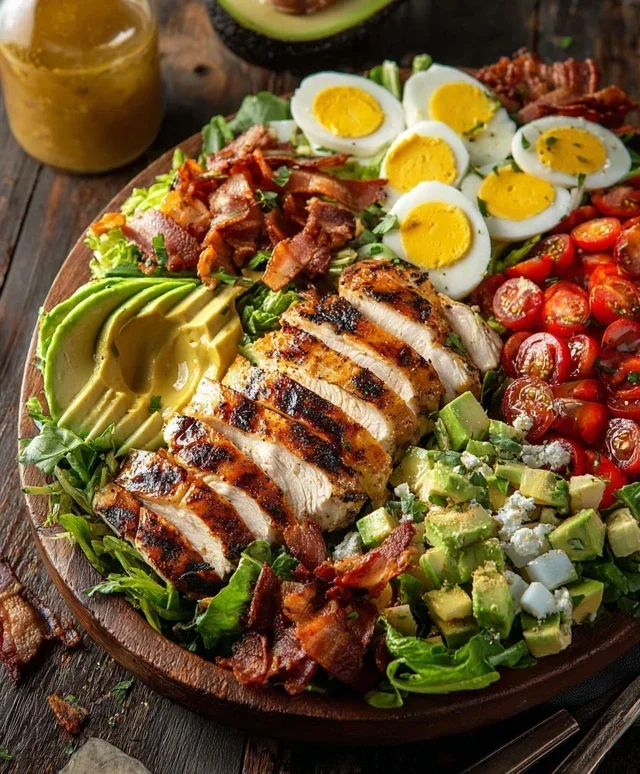 Pnon-non-non-alcoholic alternativeic non-alcoholic aleo Grilled Chicken Cobb Salad