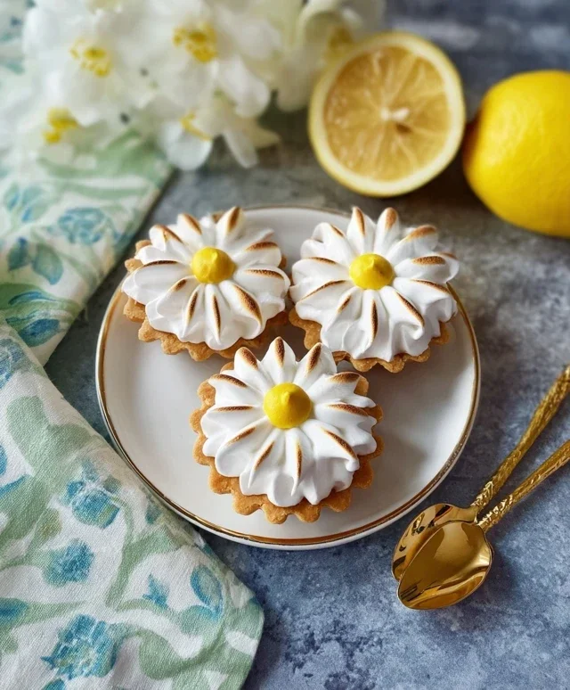 Daisy Lemon Meringue Pies