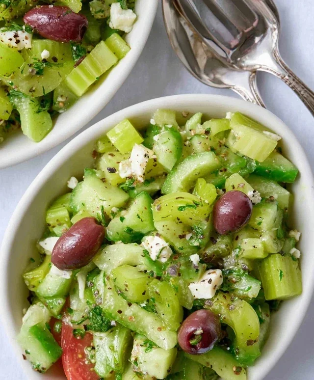 Mediterranean Celery Salad