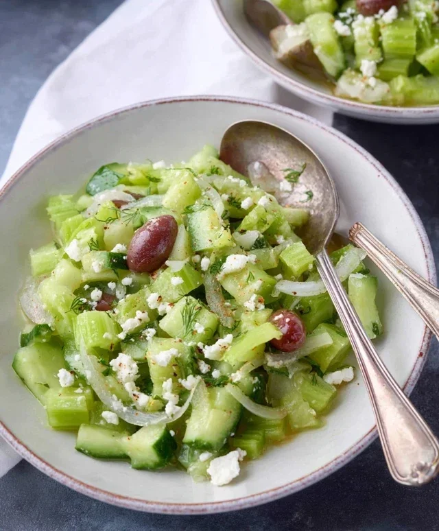 Mediterranean Celery Salad