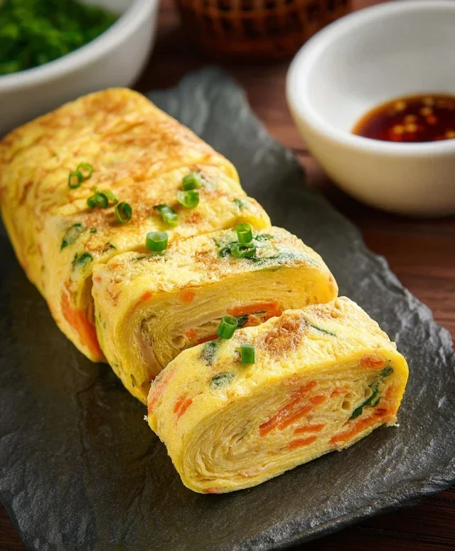Gyeran Mari (Korean Rolled Omelette)