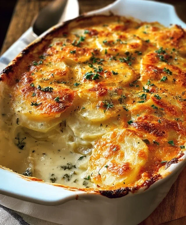 Cheesy Scalloped Potatoes