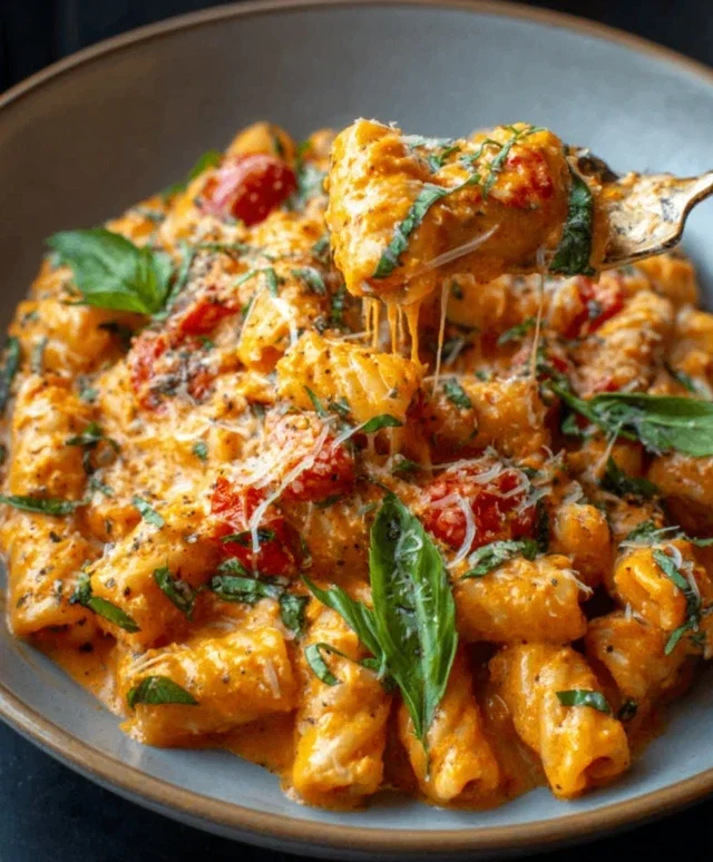 Creamy Tomato Garlic Pasta