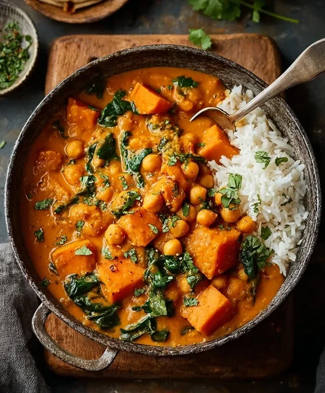 Sweet Potato and Chickpea Curry