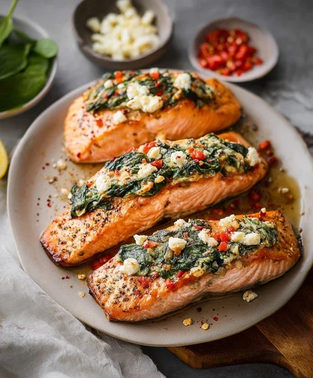 Stuffed Salmon