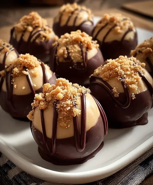 No-Bake Peanut Butter Cheesecake Balls