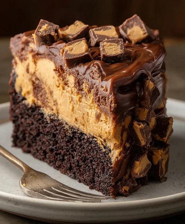 Chocolate Peanut Butter Cake